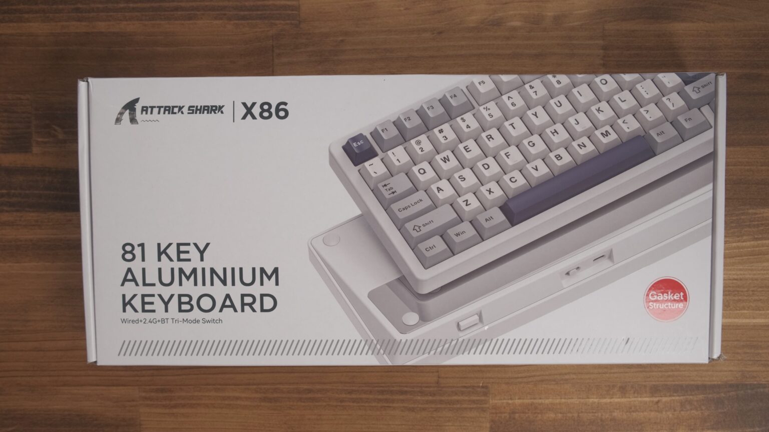 【ATTACK SHARK X86レビュー】デザインと打鍵感がめっちゃ良い | ガジェットフロント